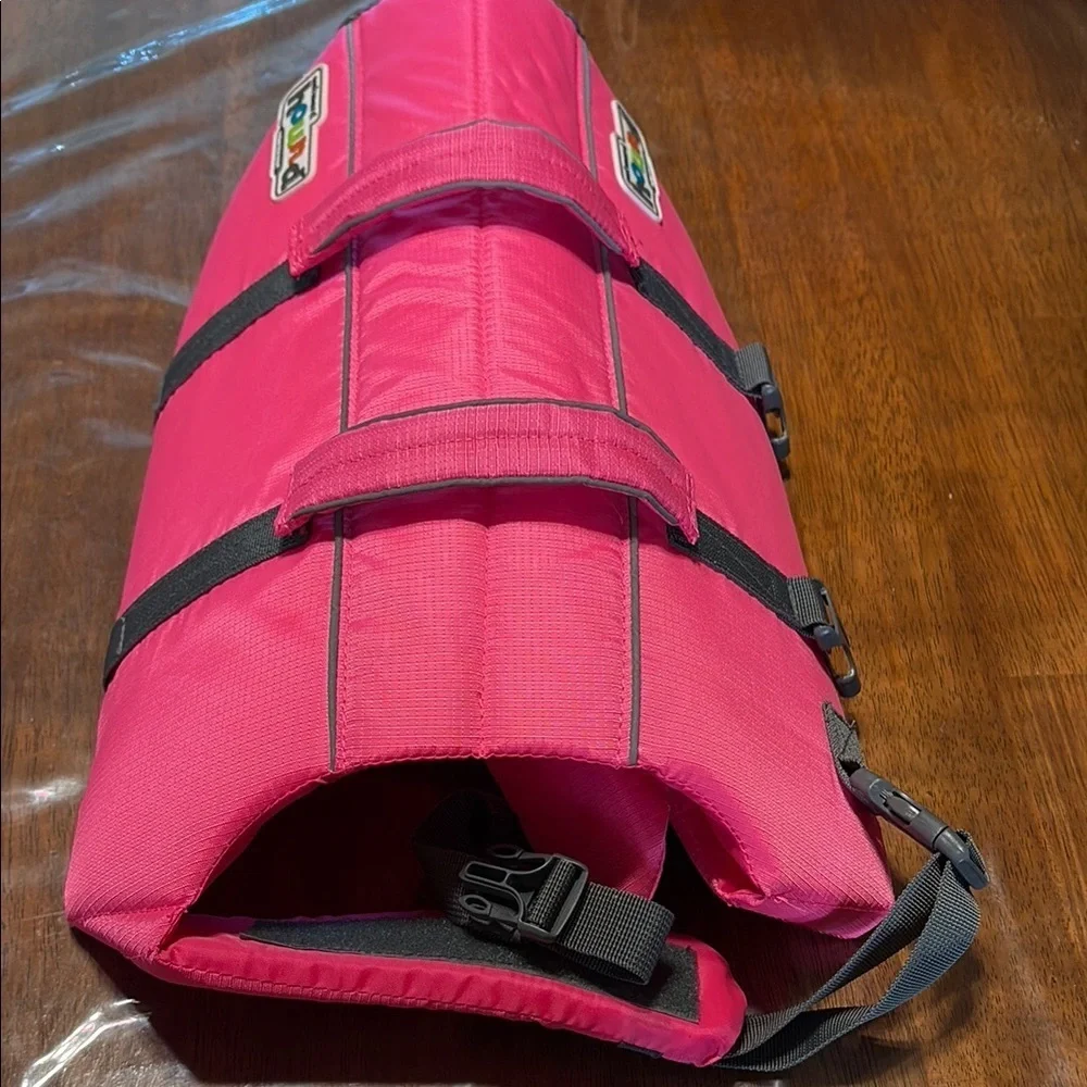 Outward Hound Pink Dog Life Jacket